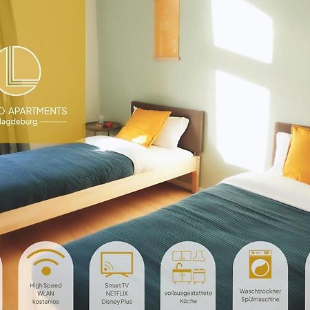 Luvono Apartments - 2 Schlafzimmer / Netflix / Disney+ Магдебург Экстерьер фото